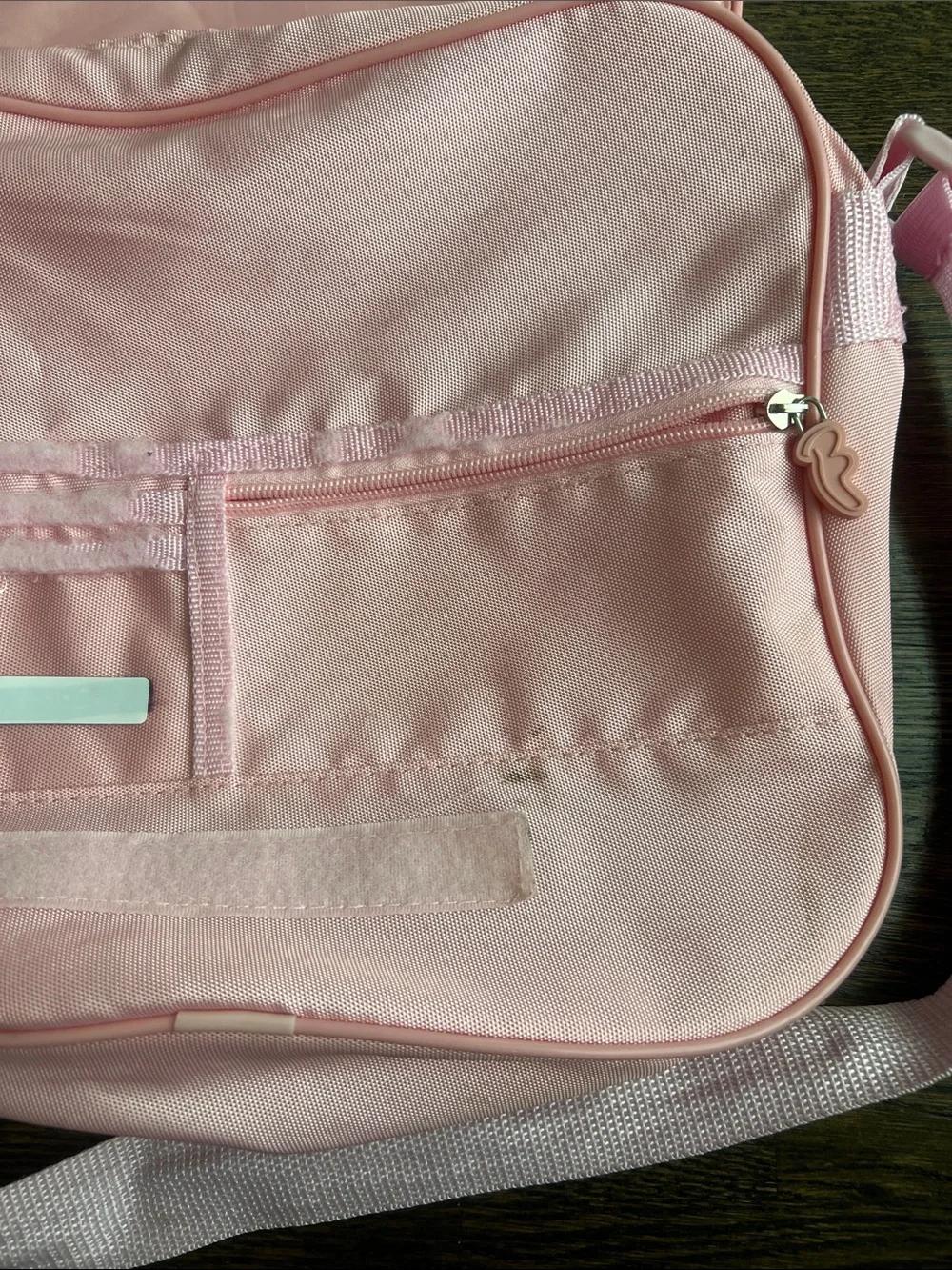 Pink Ballerina Crossbody Bag Messenger Bag Dance Ballet Approx. 14” x 11” x 5”